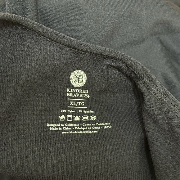 Kindred Bravely Sublime Pumping Nursing Tank Top Size XL Black Built In Bra - Picture 5 of 6